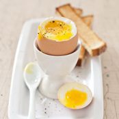 SOFT-COOKED EGGS {atk}