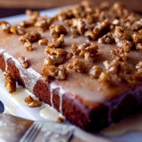 Pomegranate Molasses Butter Cake