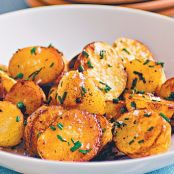Roasted aioli potatoes