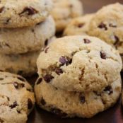 Flourless Chocolate Chip Almond Cookies
