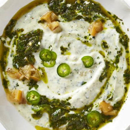 SAVORY - Herbed Labneh With Preserved Lemon