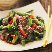 Orange Ginger Beef Stir-Fry