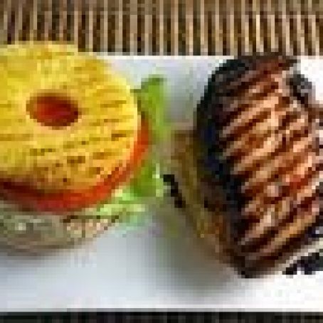 Grilled Chicken and Pineapple Sandwich