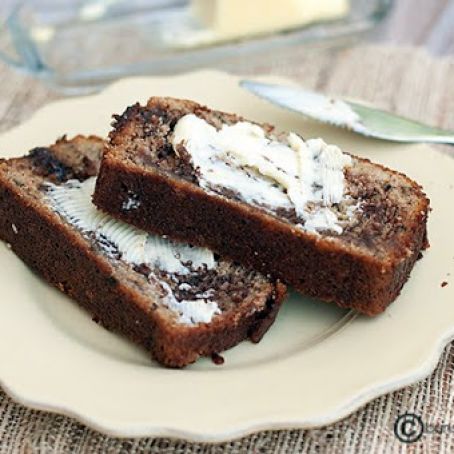 Banana Bread with Nutella