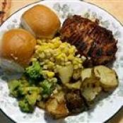 Smoky Grilled Pork Chops