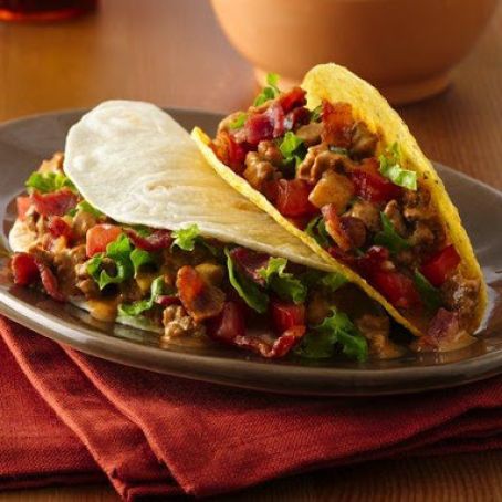 Amazing Bacon Cheeseburger Tacos