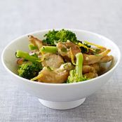 LEMON CHICKEN WITH BROCCOLI