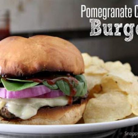 Pomegranate Chipotle Burger