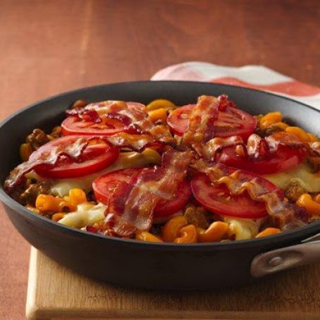 Bacon-Double Cheeseburger Skillet
