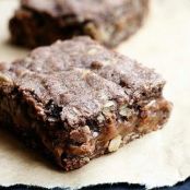 Oatmeal Brownie Milky Way Bars
