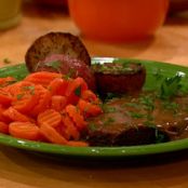 Oven Roasted Spicy Potatoes & Glazed Carrots