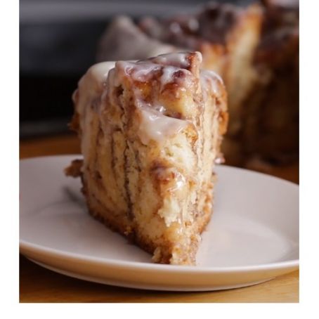 Giant Cinnamon Roll Cake
