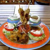 Tavern on the Green's Crabcakes with Avocado Tartare Sauce