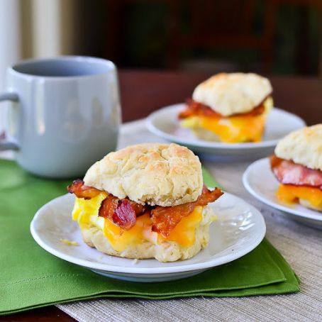Bacon, Egg & Cheese Breakfast Sandwich
