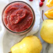 Slow Cooker Cranberry-Pear Butter