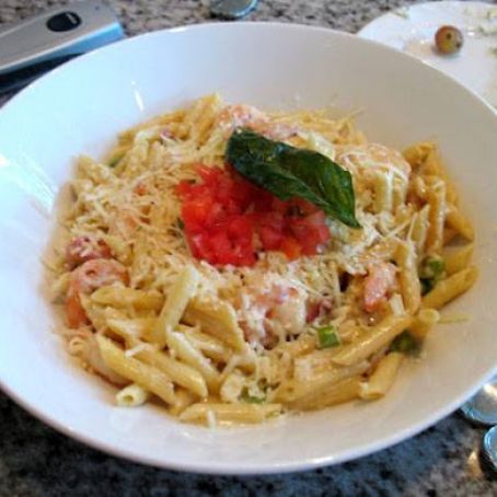 Shrimp and Prosciutto Pasta - Grand Floridian Cafe Disney