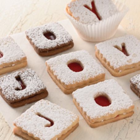 Linzer Butter Cookies
