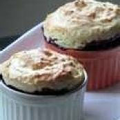 Wild Huckleberry Souffles