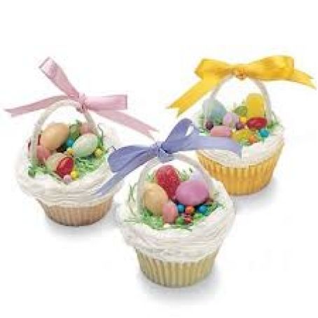 Easter Basket Cupcakes1