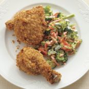 Ritzy Oven-Fried Chicken