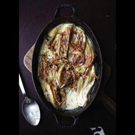 Finocchio al Forno (Fennel Baked in Cream)