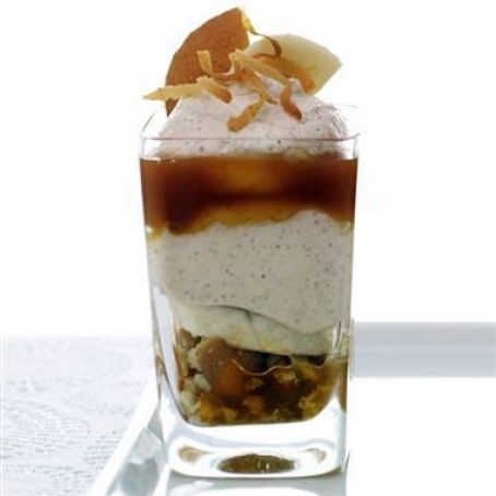 Banana Cream Spiced Mousse Minis