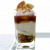 Banana Cream Spiced Mousse Minis