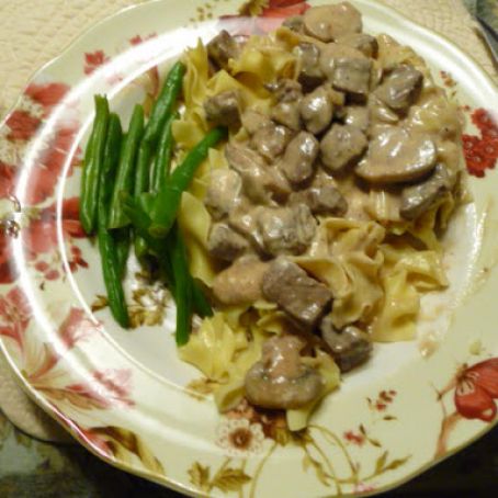 Beef Stroganoff -