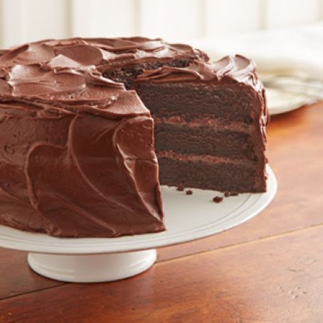 HERSHEY'S PERFECTLY CHOCOLATE Chocolate Cake Recipe