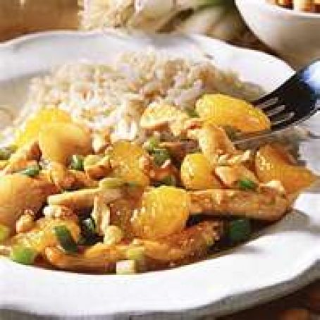 Ginger Orange Cashew Chicken
