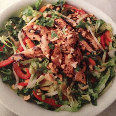 Chicken Satay Salad