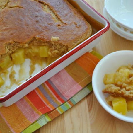 Pineapple Cobbler