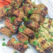 Indian Spiced Beef Kabobs