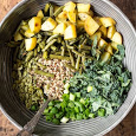 Warm + Roasted Winter Salad Bowl Vegan, gluten-free, nut-free, refined sugar-free, soy-free