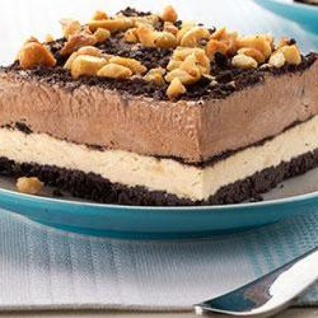 Peanut-Chocolate Mud Pie Squares