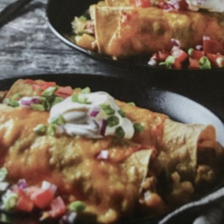 Breakfast enchiladas