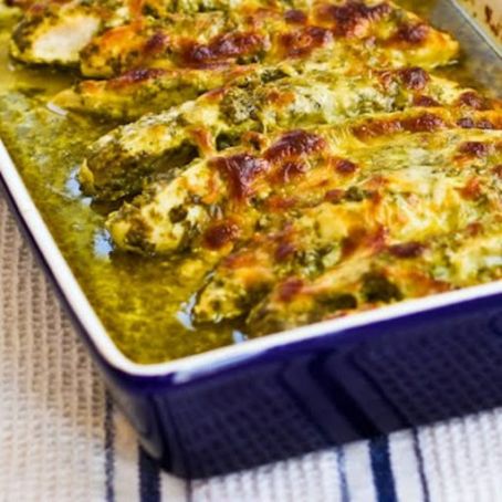 Baked Pesto Chicken