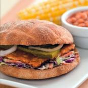BBQ Tofu Sandwich