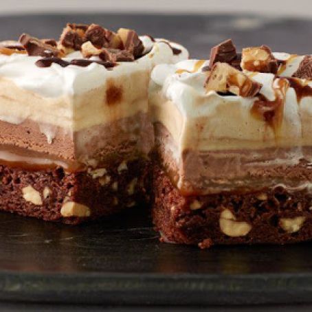 Snickers™ Ice Cream Cake Bars