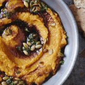 Carrot Mole with Toasted Pumpkin Seed Vinaigrette