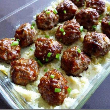 Bacon Cheeseburger Meatballs