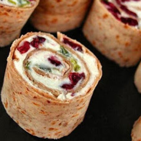 Cranberry Feta Pinwheels