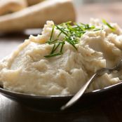 Mashed Parsnips and Potatoes
