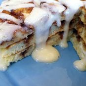 Cinnamon Roll Pancakes