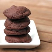 Rolo Cookies from Cake Mix