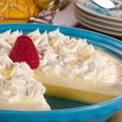 Crustless Lemon Cream Pie