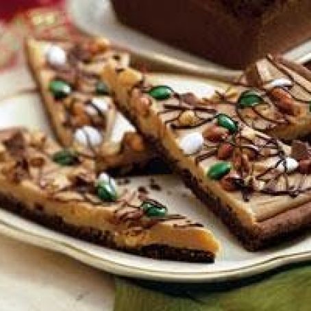 Chocolate Peanut Butter Candy Pizza