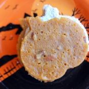 Pumpkin Brownies with pecans