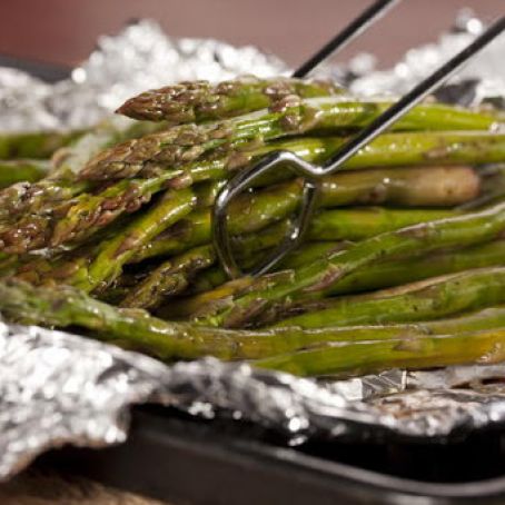 Baked Balsamic Asparagus