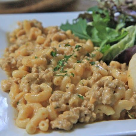 Homemade Hamburger Helper- Cheeseburger Macaroni
